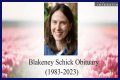 Blakeney Schick Obituary, What Happened To Blakeney Schick? How Did Blakeney Schick Die?