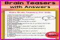 Enhance Your Brain and Have More Fun with Jokes and Brain Teasers