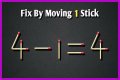 Matchstick Riddle: Solve 1x5=8 by Moving Just 1 Stick