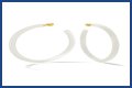 White Hoop Earrings a la Tracee Ellis Ross’ Alison Lou Pair